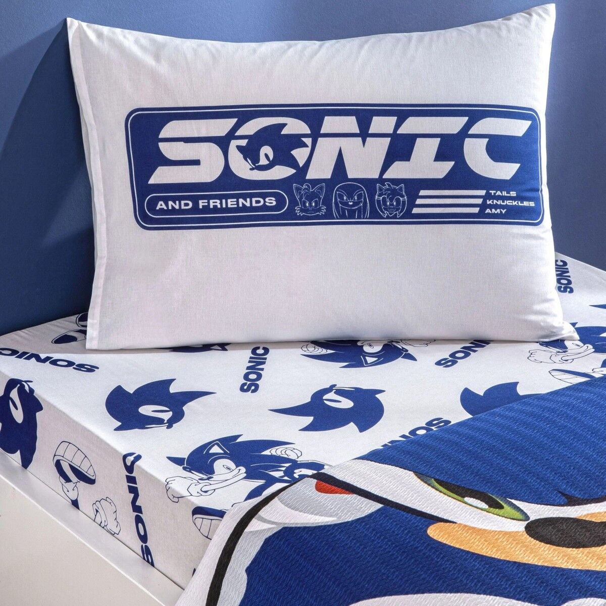 TAÇ SONİC MODERN 3 TEK KİŞİLİK LİSANSLI PİKE TAKIMI