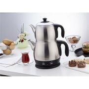 KİNG LEA P-315 ÇAY MAKİNESİ İNOX MAT