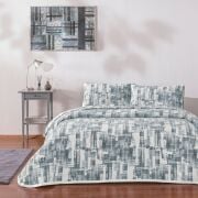 TAÇ JAMİE ÇİFT KİŞİLİK PİKE TAKIMI GRİ