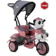 BABYHOPE 127A LITTLE PANDA PASTEL PEMBE BİSİKLET