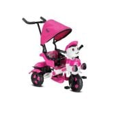 BABYHOPE 125 YUPİ TRIYCLE PEMBE ÜÇ TEKER BİSİKLET