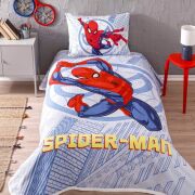 TAÇ SPİDERMAN JUSTİCE TEK KİŞİLİK LİSANSLI PİKE TAKIMI