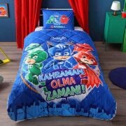 TAÇ PJ MASKS YORGAN SETİ LİSANSLI