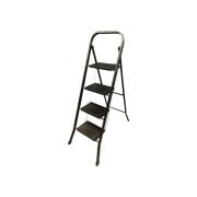 SARAYLI HARDY 4LÜ PRATİK METAL MERDİVEN SİYAH