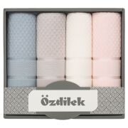 ÖZDİLEK BRİGHT 4LÜ KUTLU HAVLU RENKLİ