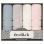 ÖZDİLEK BRİGHT 4LÜ KUTLU HAVLU RENKLİ