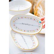 ACAR LİVALDİ 3LÜ KAYIK TABAK