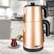 STİLEVS BİÇAYÇELİK ÇAY MAKİNESİ BAKIR