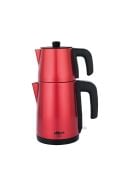 STİLEVS BİÇAY ÇELİK ÇAY MAKİNESİ İNOX-VİŞNE (SIH30608)