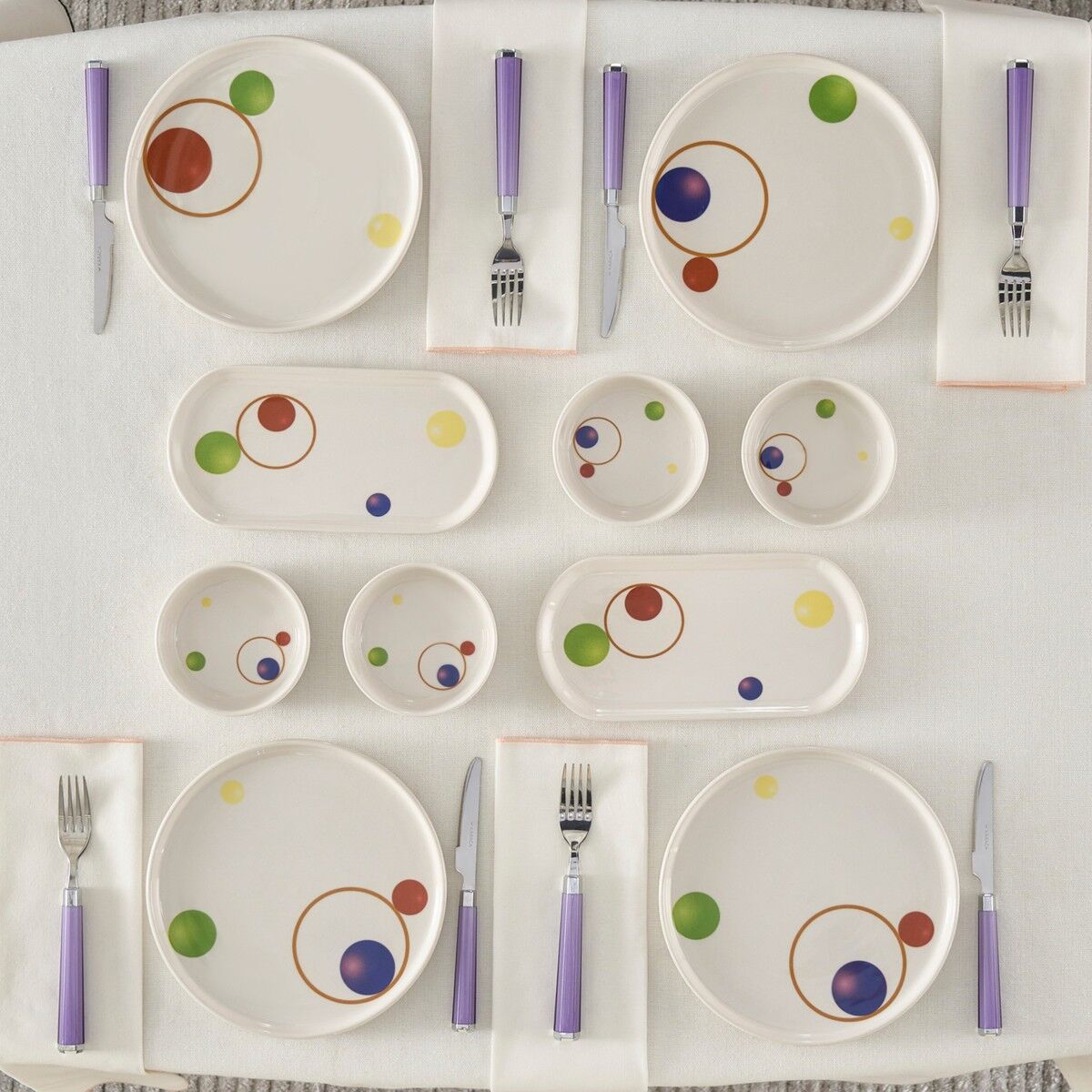 KARACA COLOR POP 10 PARÇA KAHVALTI TAKIMI