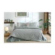 ÖZDİLEK NATURAL LİNE ÇİFT KİŞİLİK NEVRESİM TAKIMI YEŞİL