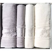 ÖZDİLEK CAMELLİA BEST SET GRİ-KREM