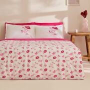 Karaca Home Luvio %100 Pamuk Çift Kişilik Nevresim Takımı Pembe