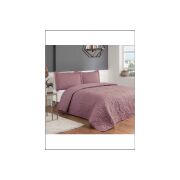 TAÇ GALA TEK KİŞİLİK YATAK ÖRTÜSÜ SETİ PEMBE