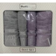 ÖZDİLEK DORY BEST SET LİLA-GRİ