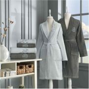 ÖZDİLEK SOFT LEAF AİLE SETİ GRİ-ANTRASİT