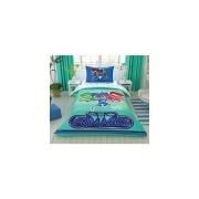 TAÇ PJ MASKS MOVE TEK KİŞİLİK LİSANLI NEVRESİM TAKIMI