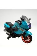 BABYHOPE 438A (XMX-316) LEDLI AKULU MOTOR TURKUAZ 12V.