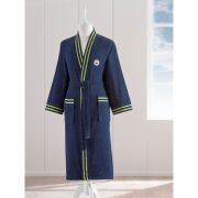 TAÇ FB SARI LACİVERT YETİŞKİN BORNOZ L