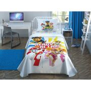 TAÇ PAW PATROL ACTİON TEK KİŞİLİK LİSANSLI PİKE TAKIMI