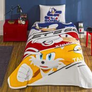 TAÇ SONİC MODERN 3 TEK KİŞİLİK LİSANSLI PİKE TAKIMI