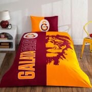 TAÇ GALATASARAY ŞANLI ASLAN TEK KİŞİLİK NEVRESİM TAKIMI LİSANSLI