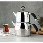 Nedir Midi Modern Çelik Çaydanlık Takımı