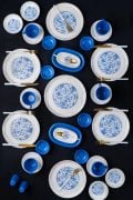 ACAR BLUE BLANC 35 PARÇA KAHVALTI TAKIMI